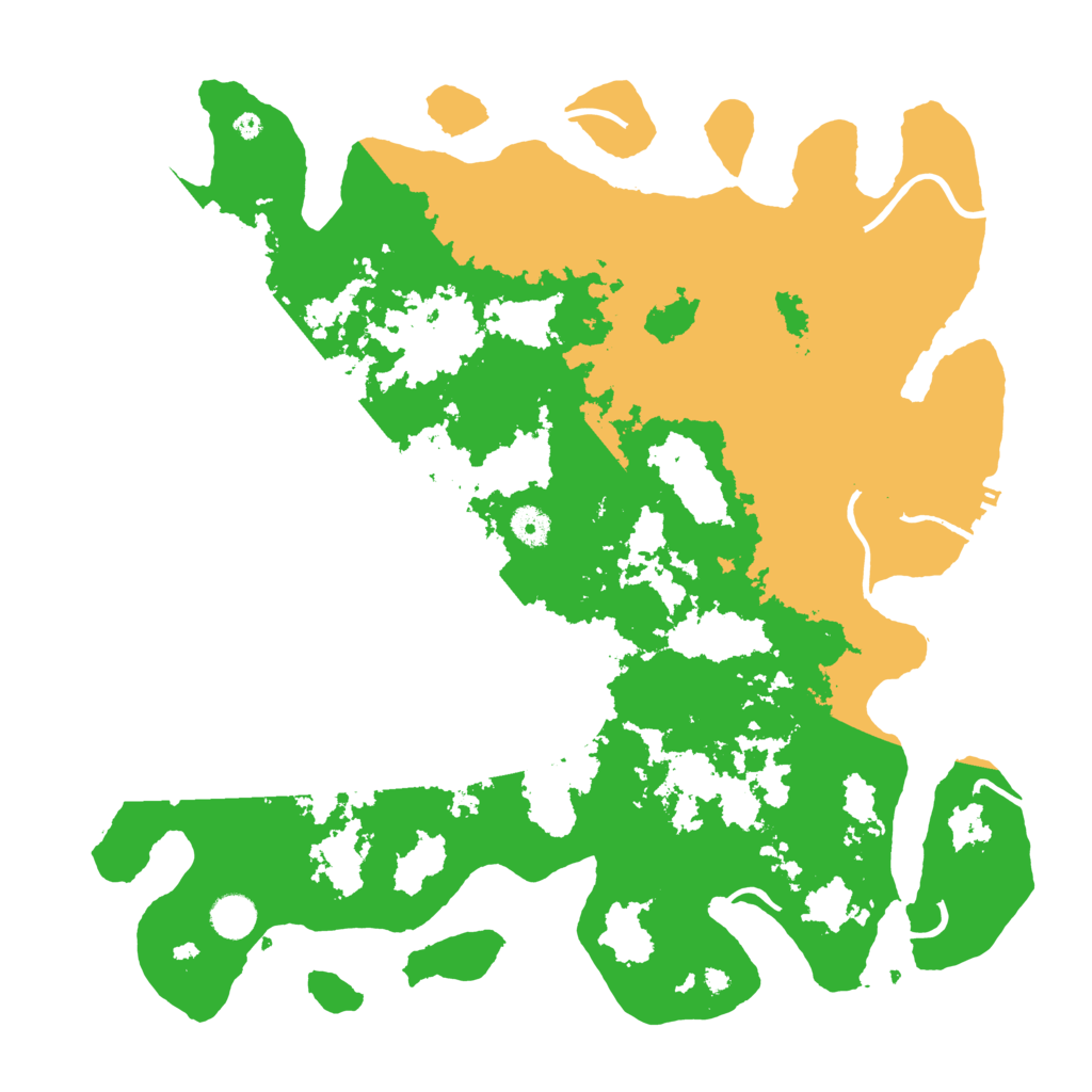 Biome Rust Map: Procedural Map, Size: 4250, Seed: 586499897