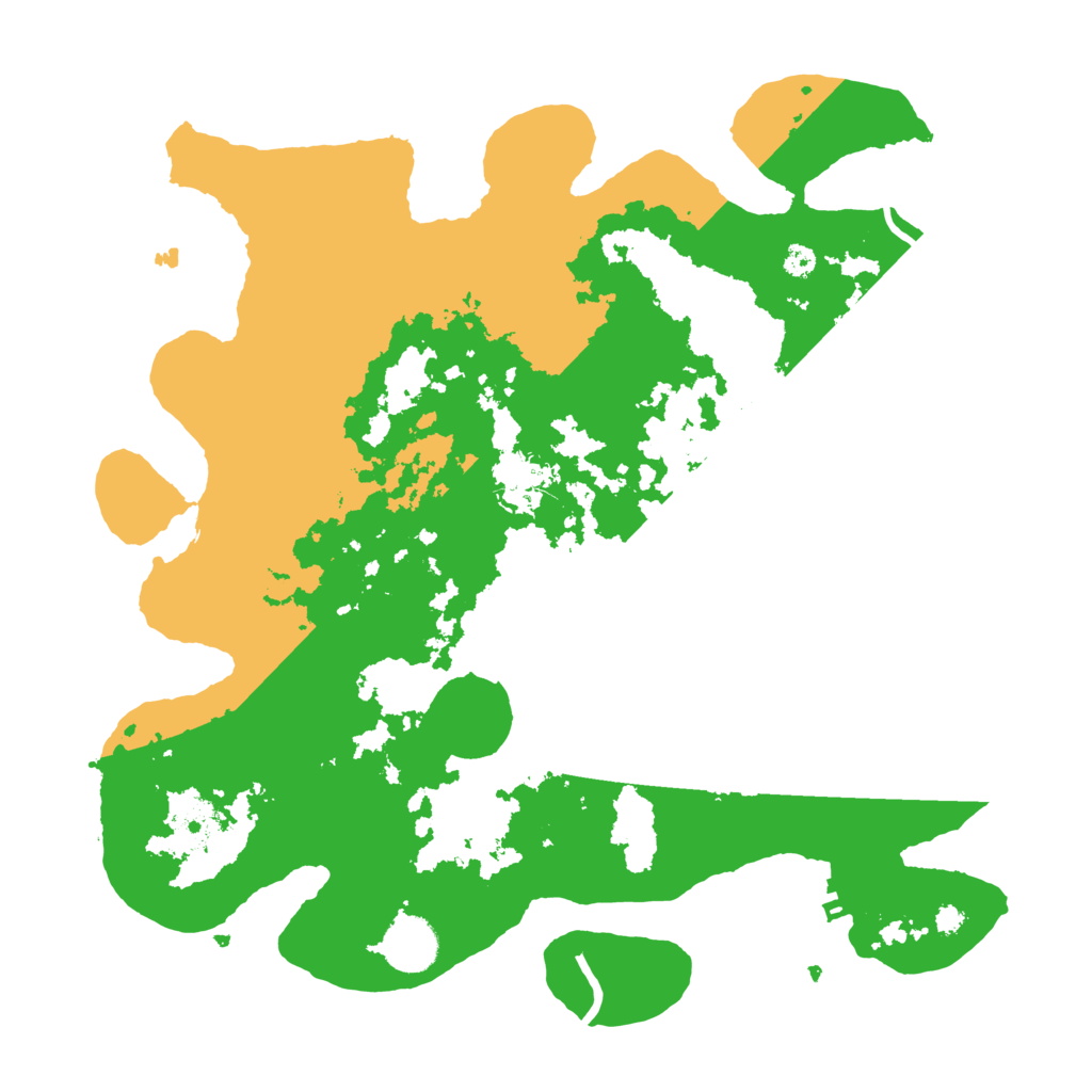Biome Rust Map: Procedural Map, Size: 3500, Seed: 1428696563