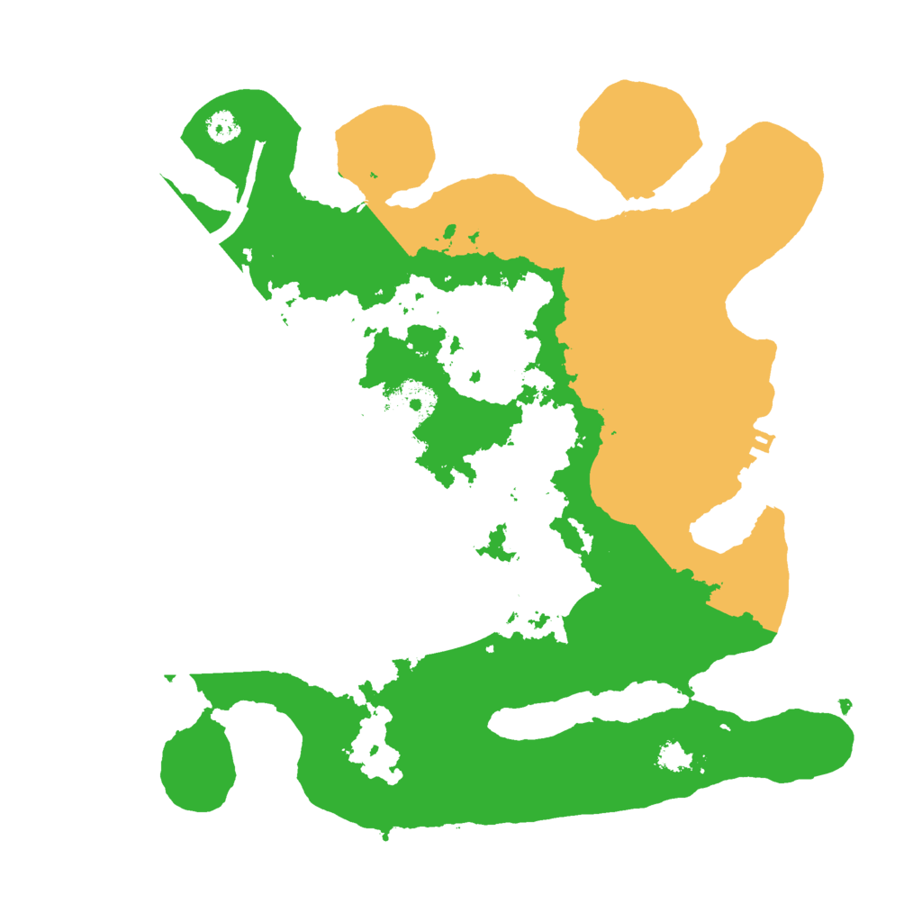 Biome Rust Map: Procedural Map, Size: 3000, Seed: 1342427819