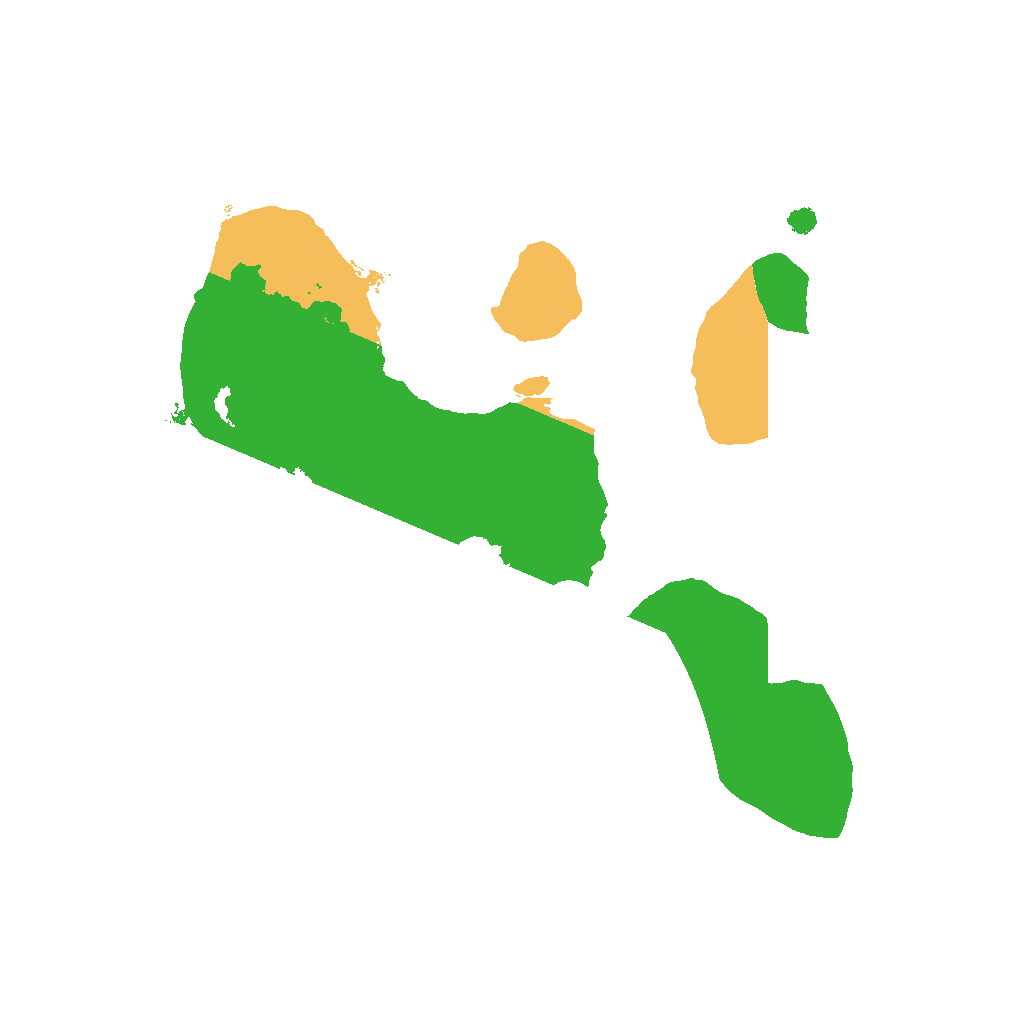 Biome Rust Map: Procedural Map, Size: 1500, Seed: 9123185