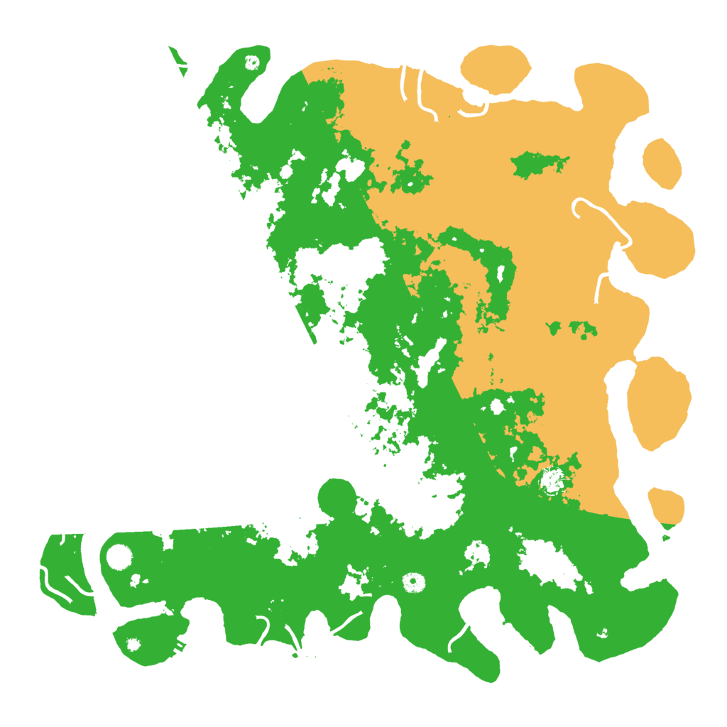 Biome Rust Map: Procedural Map, Size: 5000, Seed: 938198563