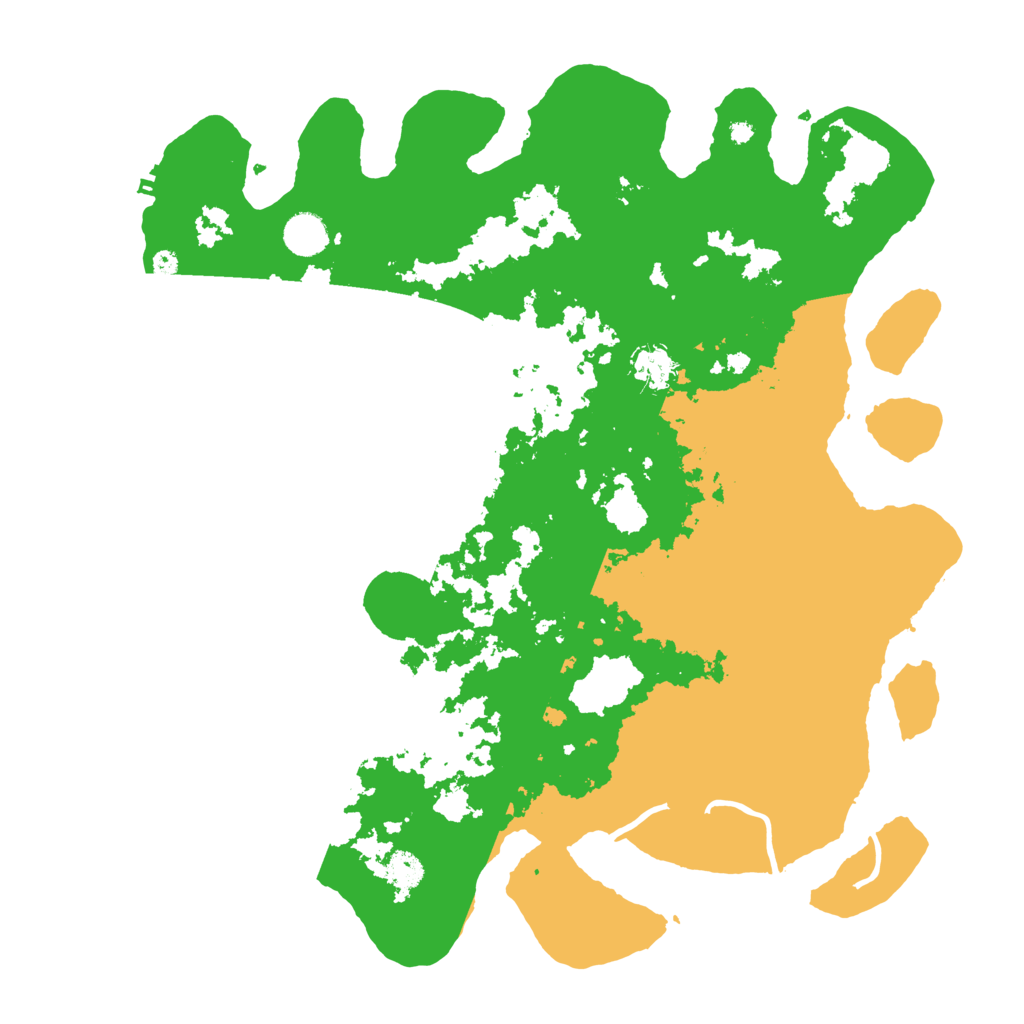 Biome Rust Map: Procedural Map, Size: 4200, Seed: 2425