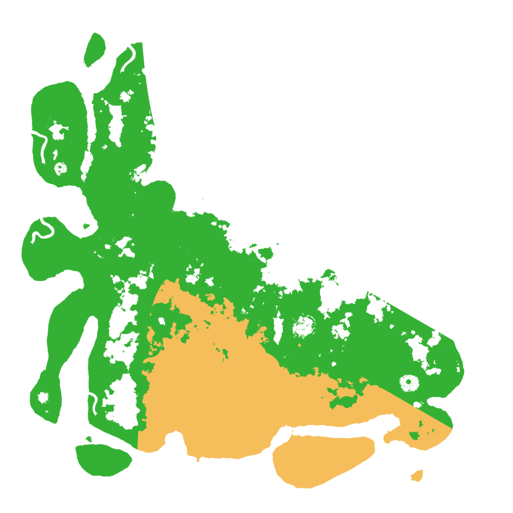 Biome Rust Map: Procedural Map, Size: 4200, Seed: 1123