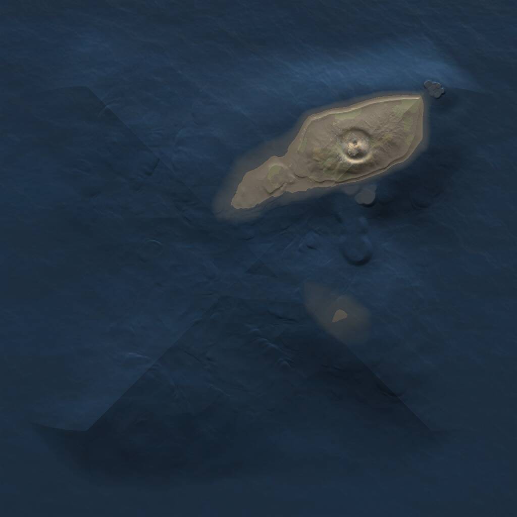 Rust Map: Procedural Map, Size: 1000, Seed: 2105598808, 1 Monuments