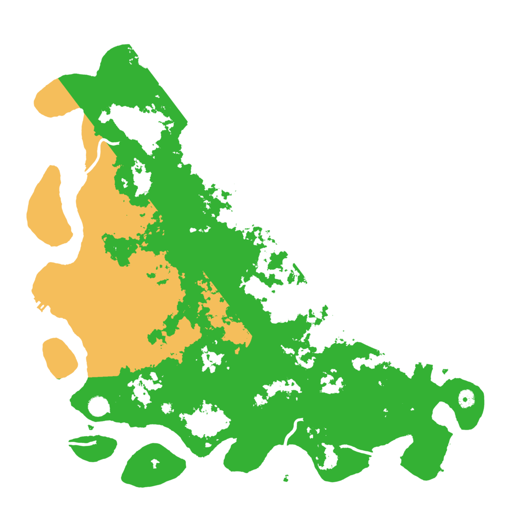 Biome Rust Map: Procedural Map, Size: 4500, Seed: 248448794