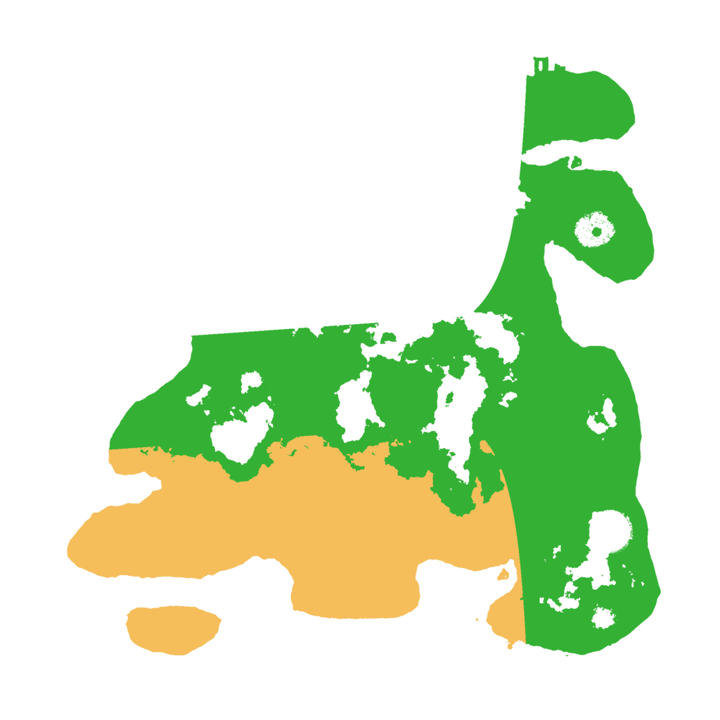 Biome Rust Map: Procedural Map, Size: 3000, Seed: 1876940411