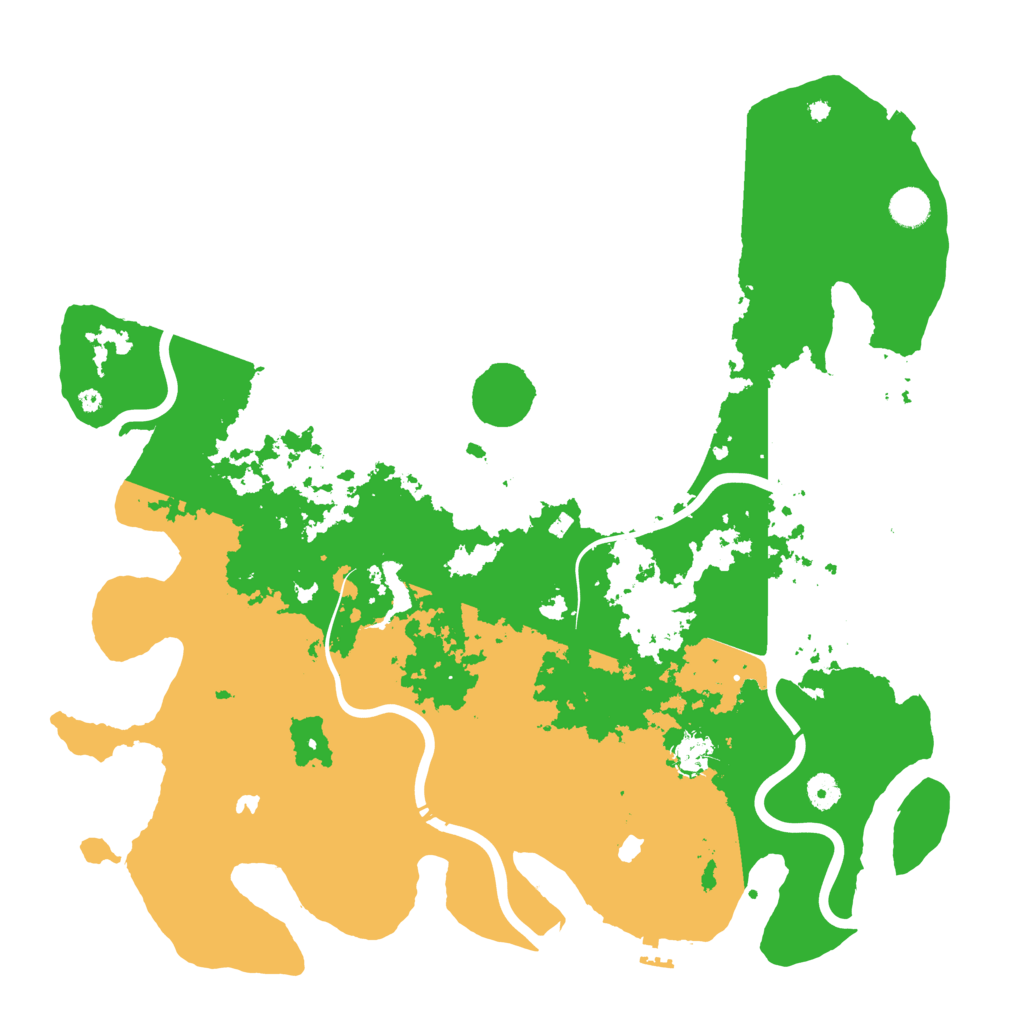 Biome Rust Map: Procedural Map, Size: 4500, Seed: 1289803753