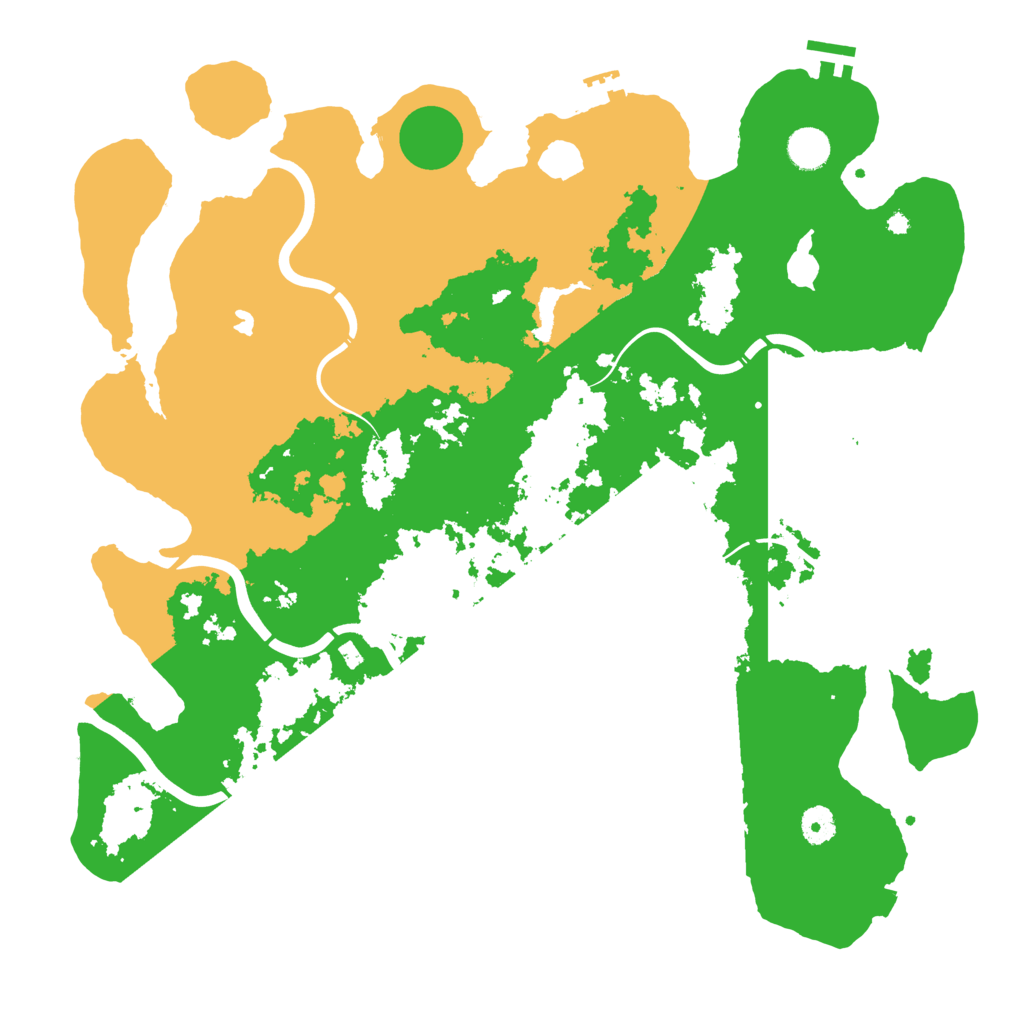 Biome Rust Map: Procedural Map, Size: 4250, Seed: 575907718
