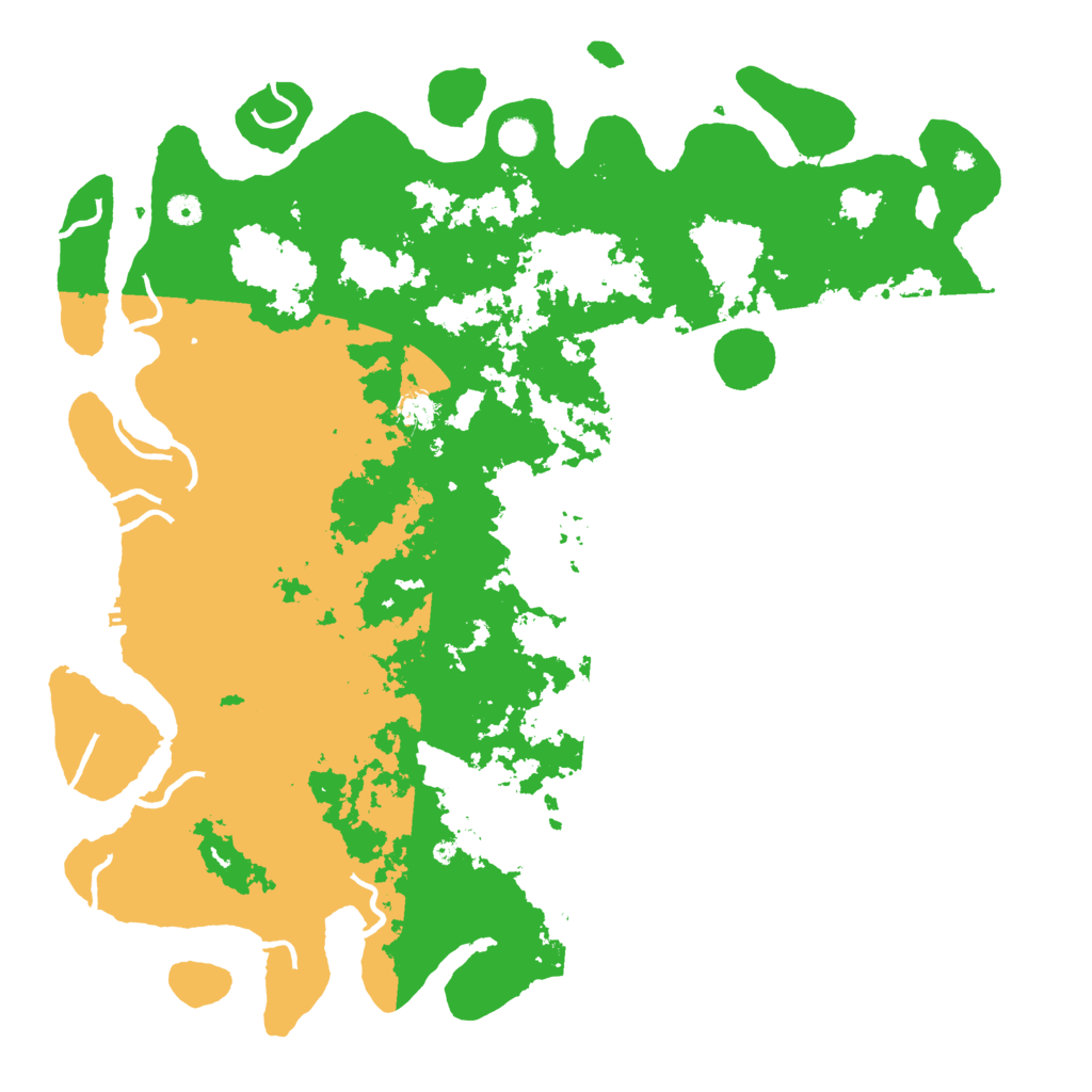 Biome Rust Map: Procedural Map, Size: 5000, Seed: 21412