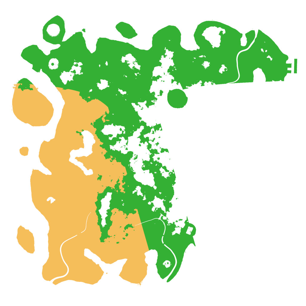 Biome Rust Map: Procedural Map, Size: 4250, Seed: 85345737