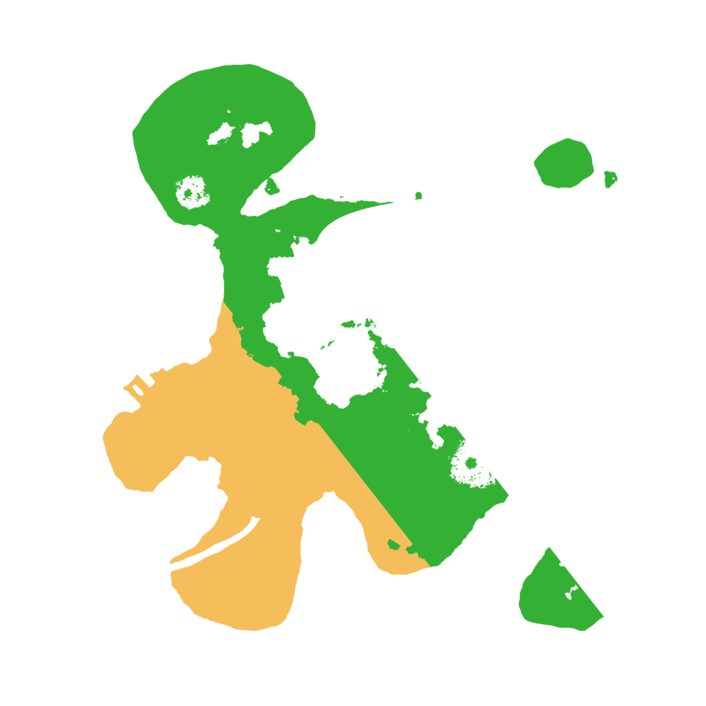 Biome Rust Map: Procedural Map, Size: 2200, Seed: 1571617855