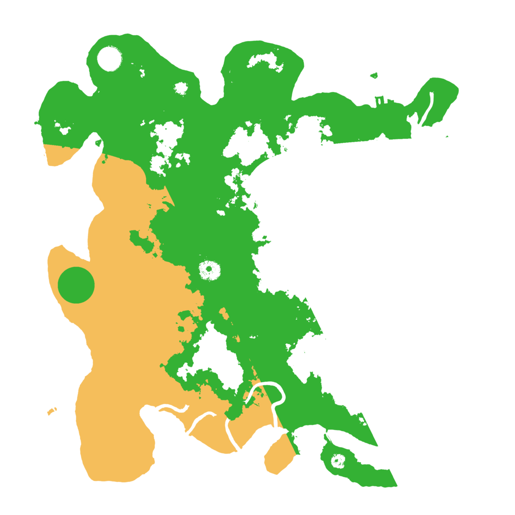 Biome Rust Map: Procedural Map, Size: 3700, Seed: 1120539772