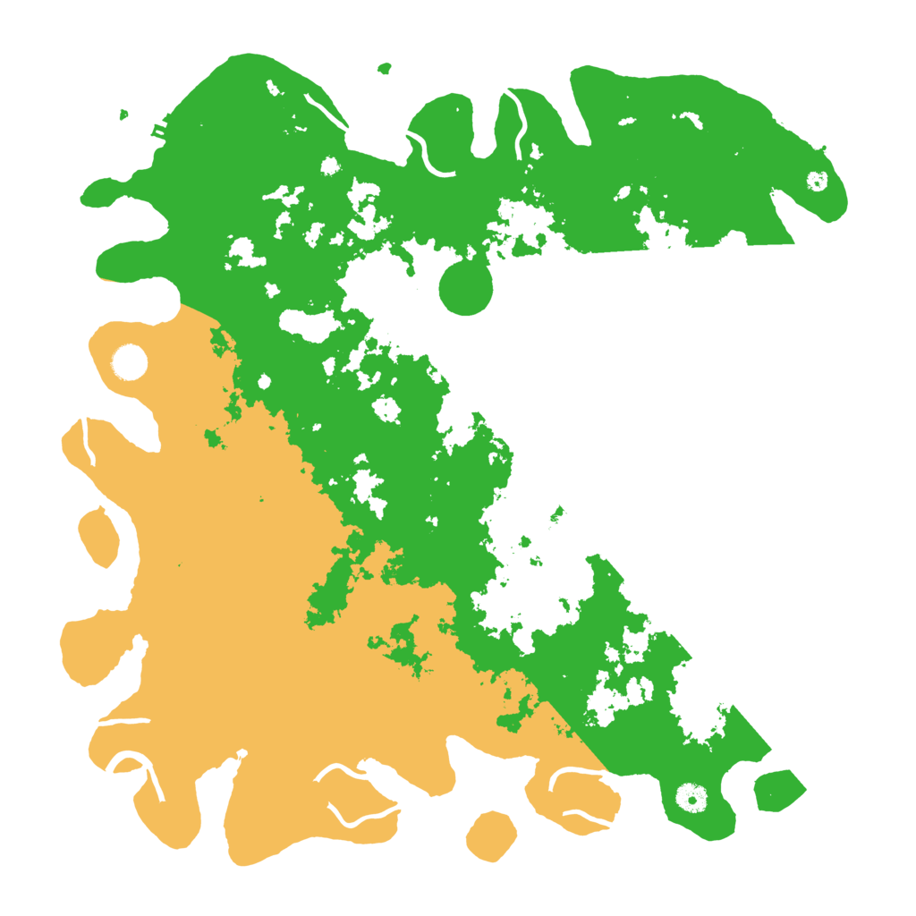 Biome Rust Map: Procedural Map, Size: 4500, Seed: 1280233564