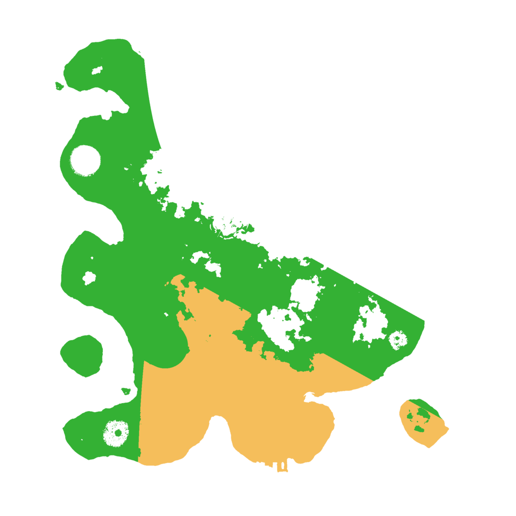 Biome Rust Map: Procedural Map, Size: 3000, Seed: 33041978