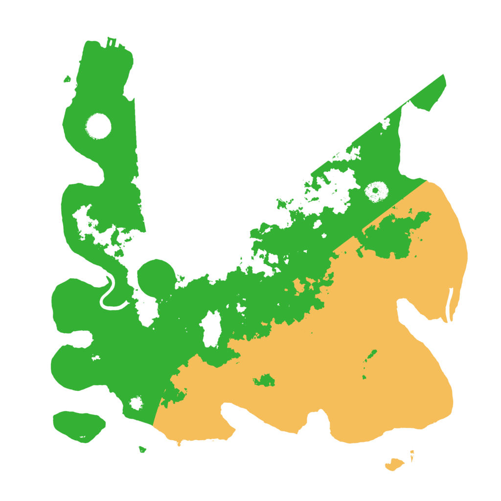 Biome Rust Map: Procedural Map, Size: 3500, Seed: 1349621788