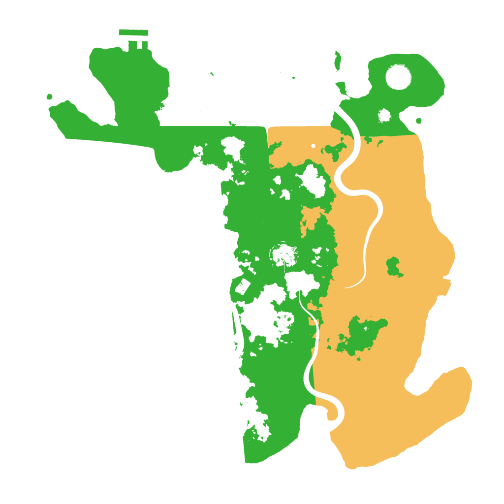 Biome Rust Map: Procedural Map, Size: 3500, Seed: 1835063200
