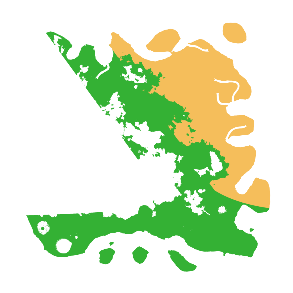 Biome Rust Map: Procedural Map, Size: 3500, Seed: 1712958101