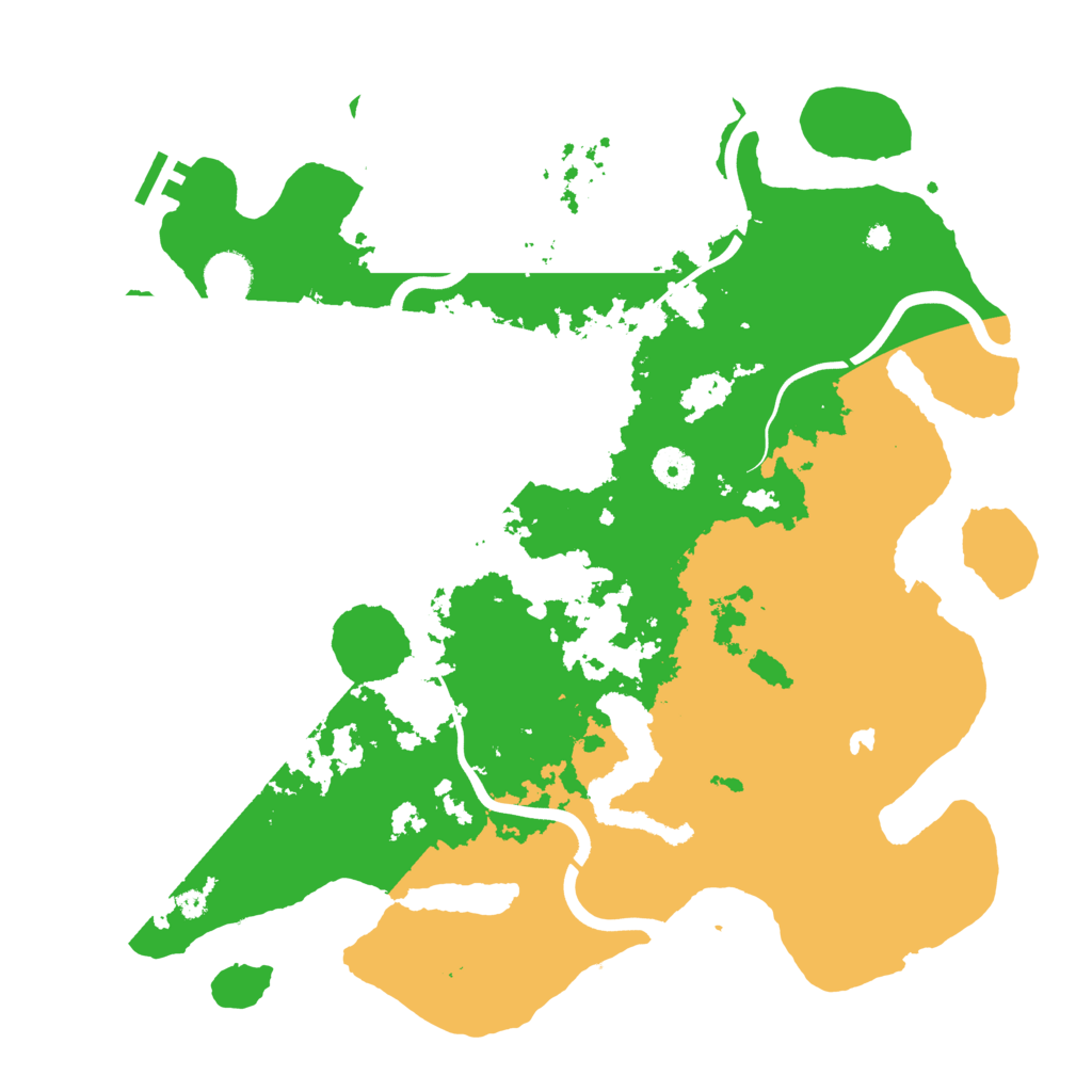 Biome Rust Map: Procedural Map, Size: 4000, Seed: 741911571