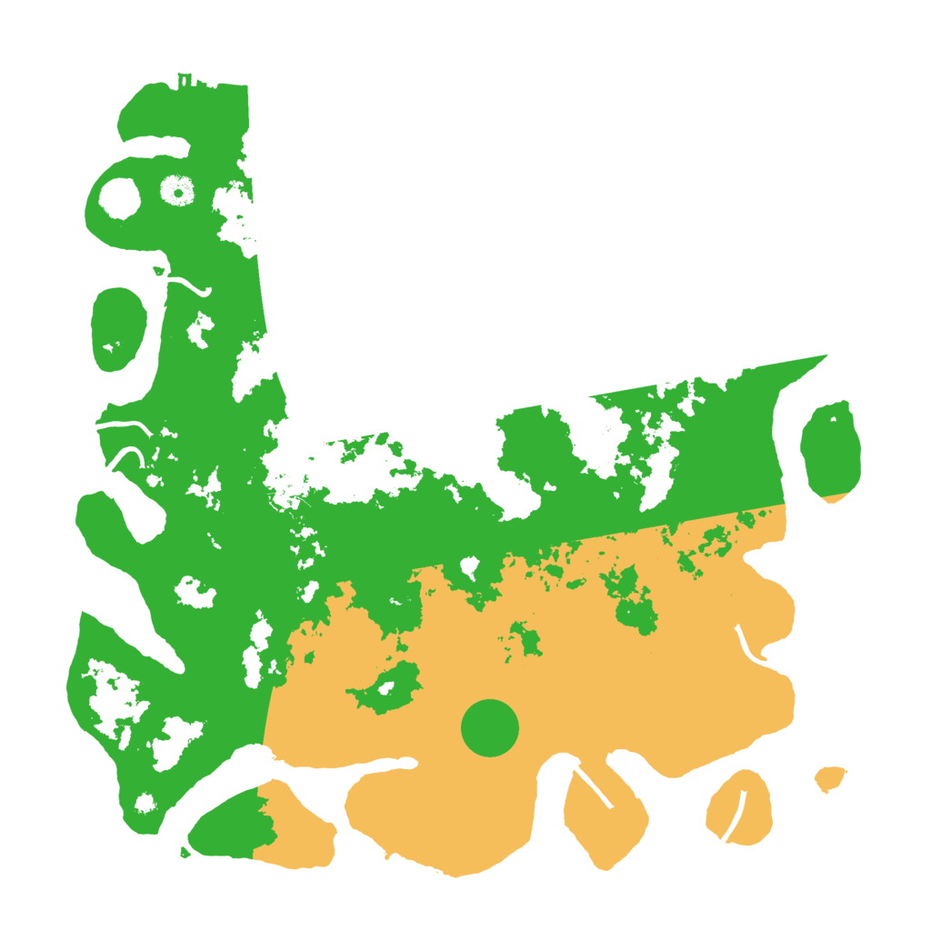 Biome Rust Map: Procedural Map, Size: 4250, Seed: 549557423