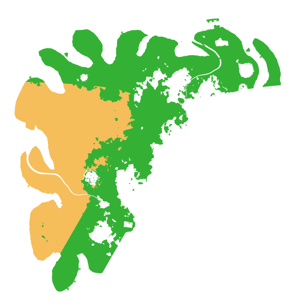 Biome Rust Map: Procedural Map, Size: 3750, Seed: 932440131