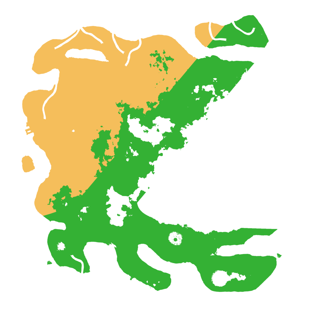 Biome Rust Map: Procedural Map, Size: 3500, Seed: 32362941