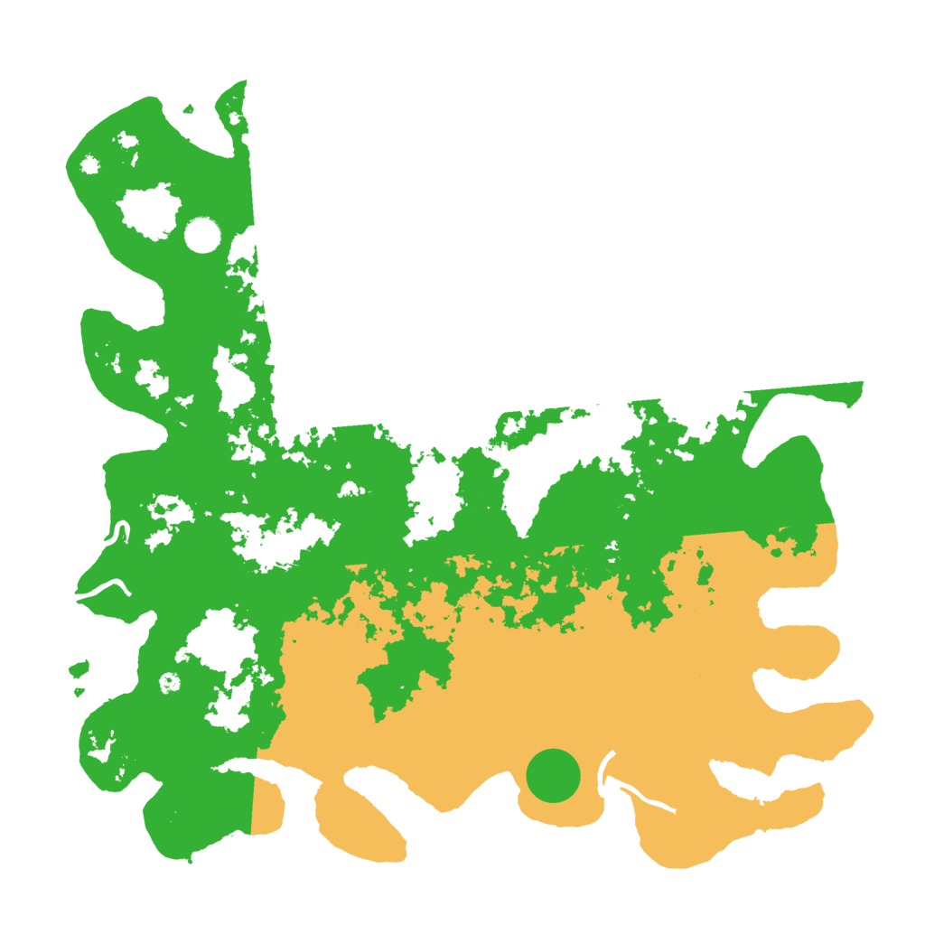 Biome Rust Map: Procedural Map, Size: 4500, Seed: 1455014085