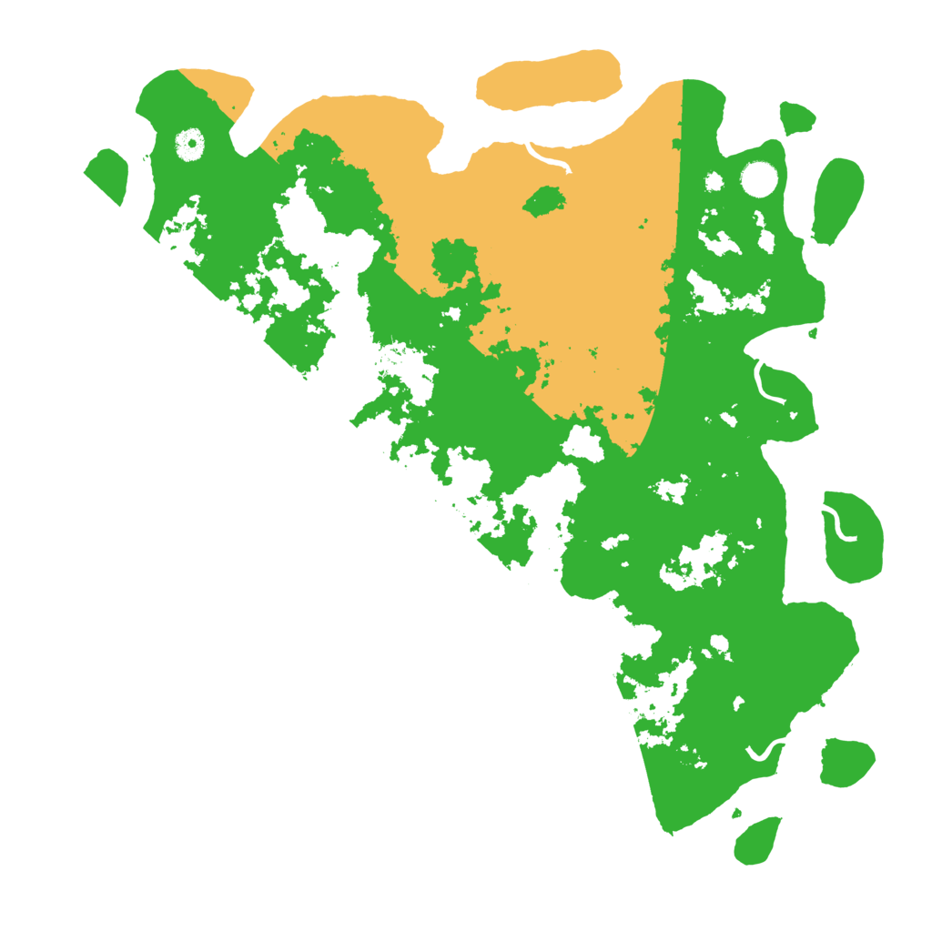 Biome Rust Map: Procedural Map, Size: 4500, Seed: 1250658250