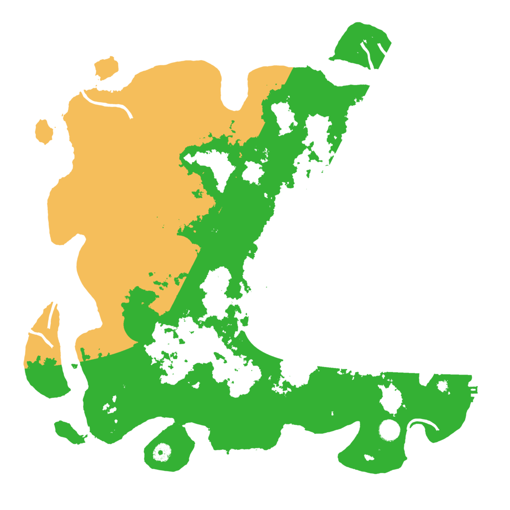 Biome Rust Map: Procedural Map, Size: 4250, Seed: 34567890