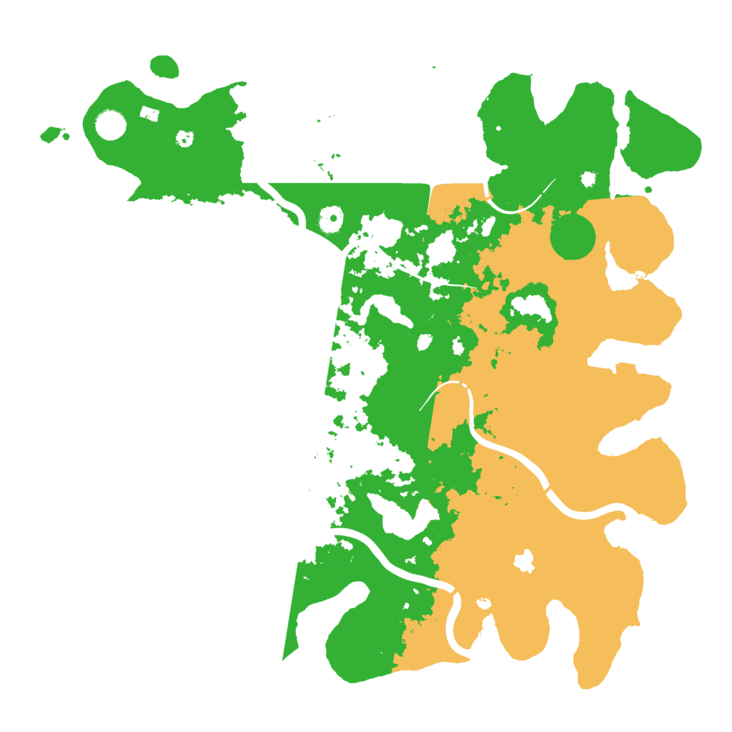 Biome Rust Map: Procedural Map, Size: 4250, Seed: 427918257