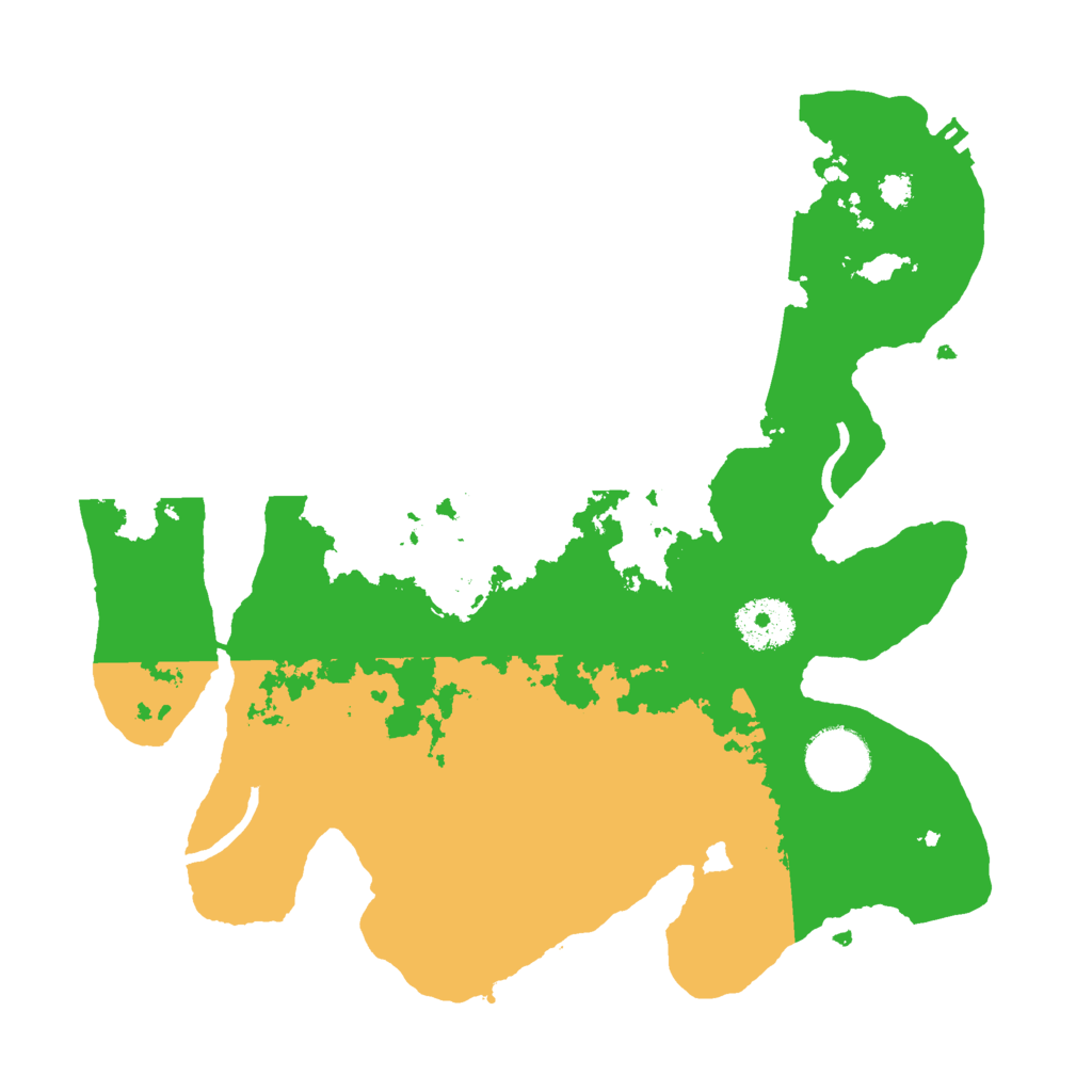 Biome Rust Map: Procedural Map, Size: 3000, Seed: 1314291059