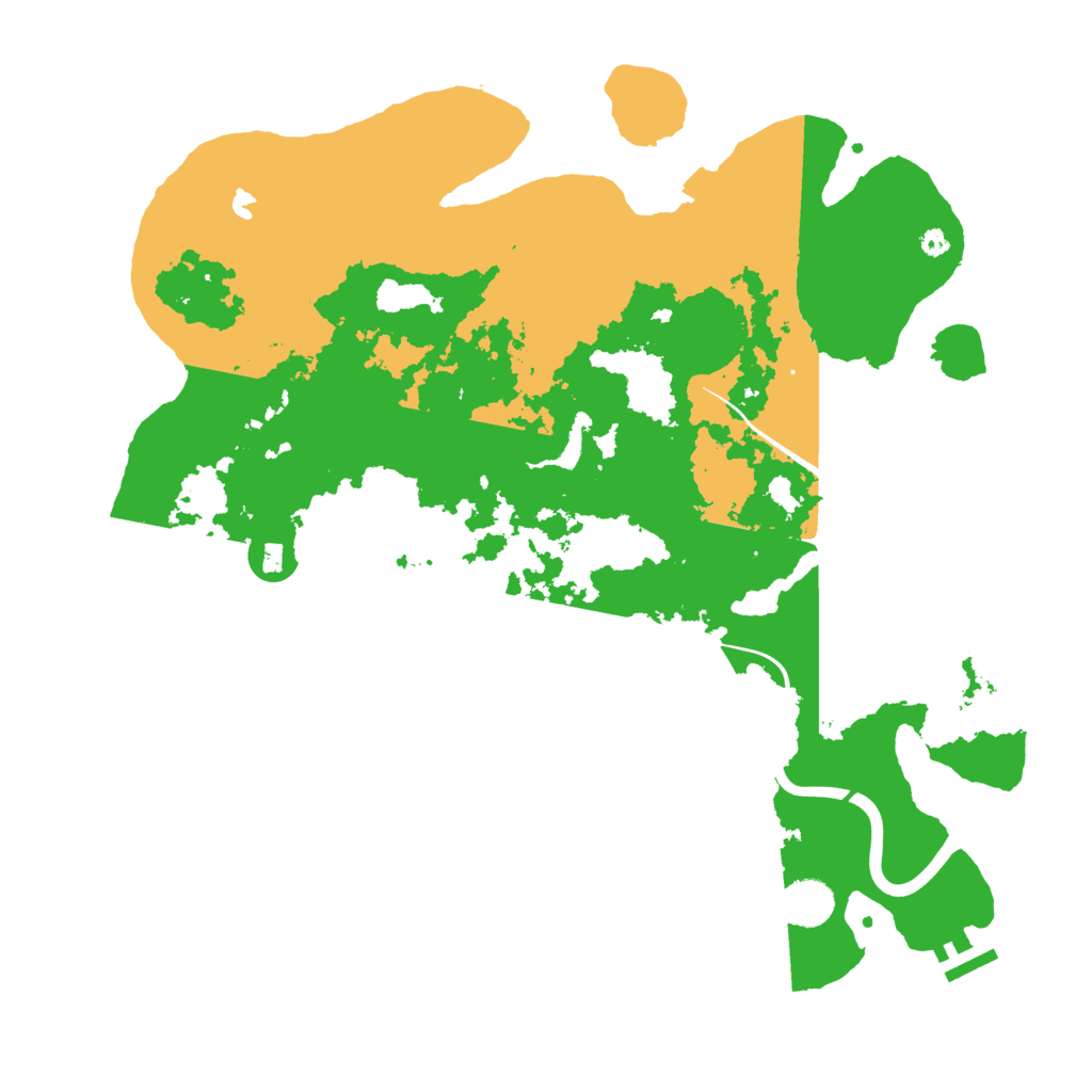 Biome Rust Map: Procedural Map, Size: 4000, Seed: 12412312