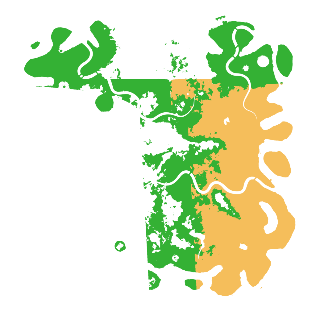 Biome Rust Map: Procedural Map, Size: 4750, Seed: 551414651