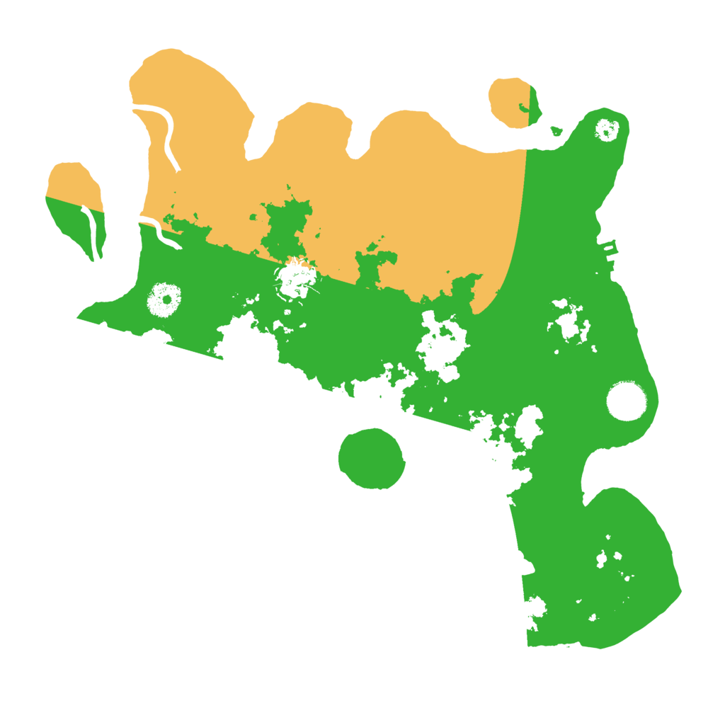 Biome Rust Map: Procedural Map, Size: 3222, Seed: 2147483647