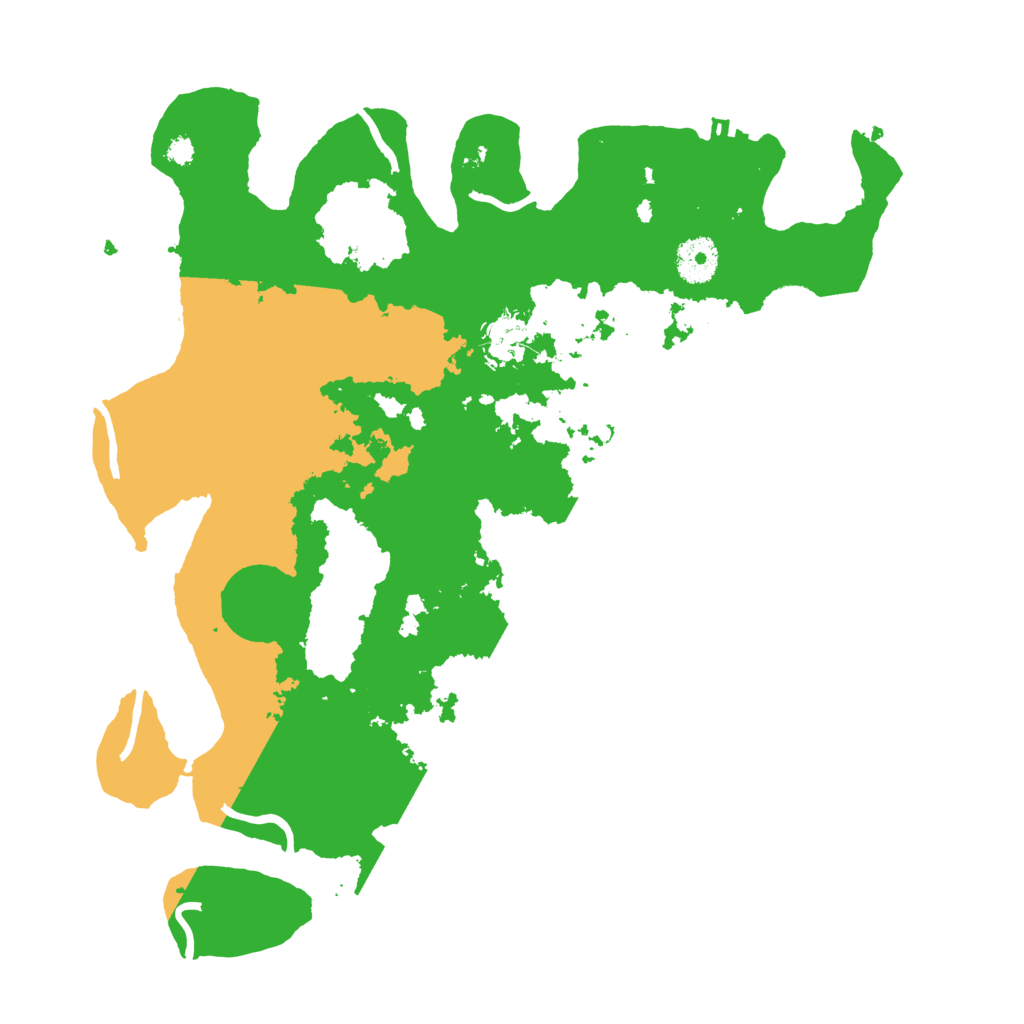 Biome Rust Map: Procedural Map, Size: 3500, Seed: 1146977902