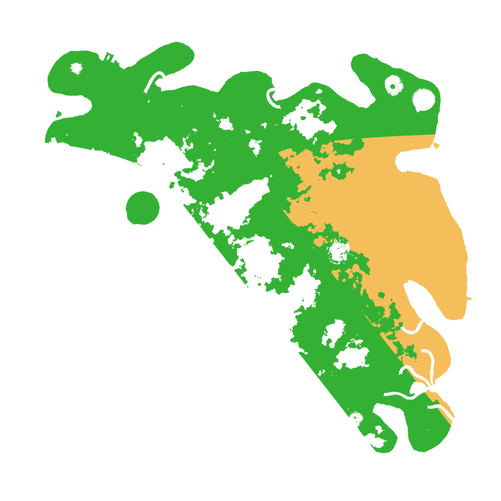 Biome Rust Map: Procedural Map, Size: 4000, Seed: 437271891
