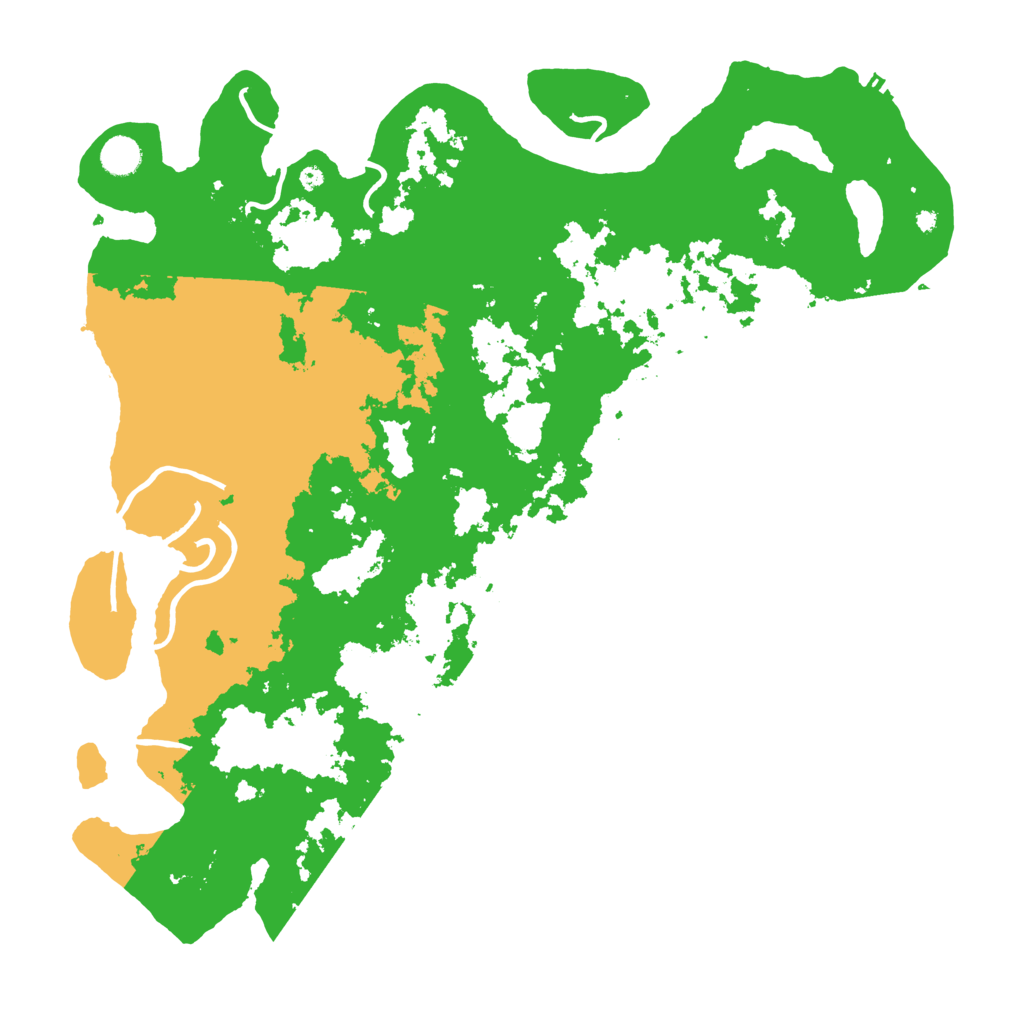 Biome Rust Map: Procedural Map, Size: 4500, Seed: 20230186