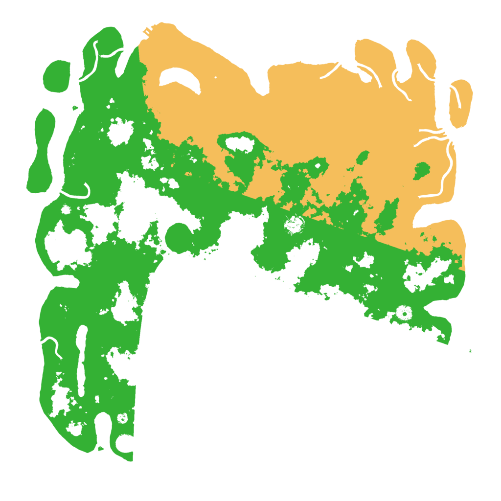 Biome Rust Map: Procedural Map, Size: 4800, Seed: 1983237609