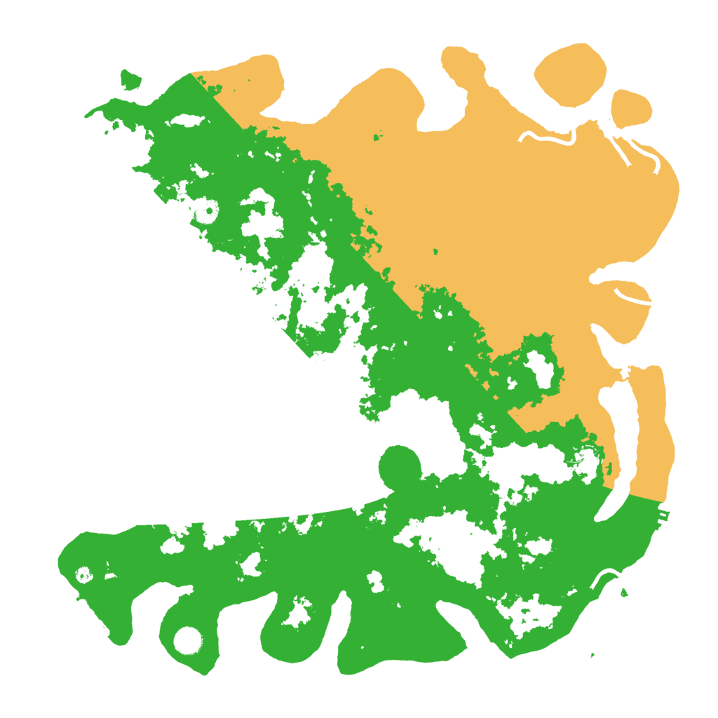 Biome Rust Map: Procedural Map, Size: 4500, Seed: 7116315