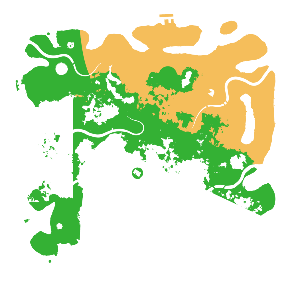 Biome Rust Map: Procedural Map, Size: 4250, Seed: 285860666