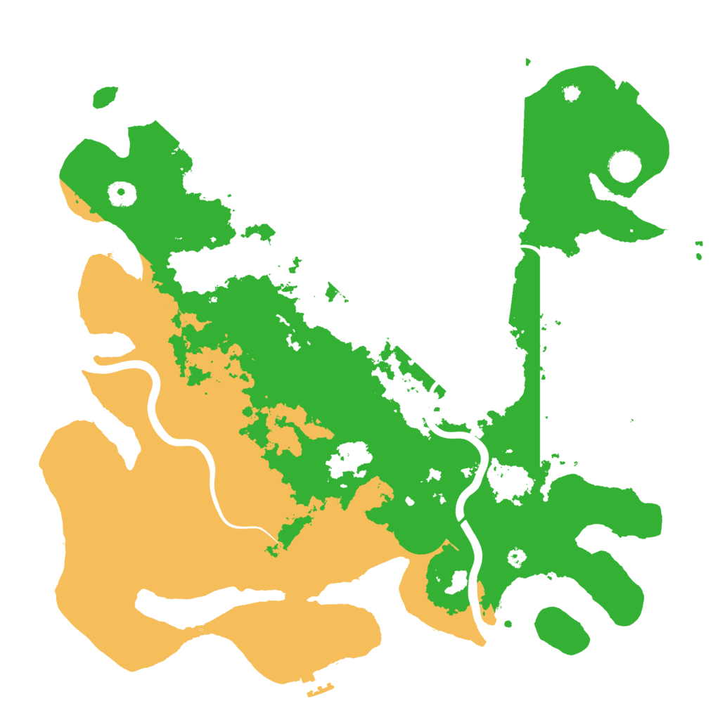 Biome Rust Map: Procedural Map, Size: 3950, Seed: 162112944