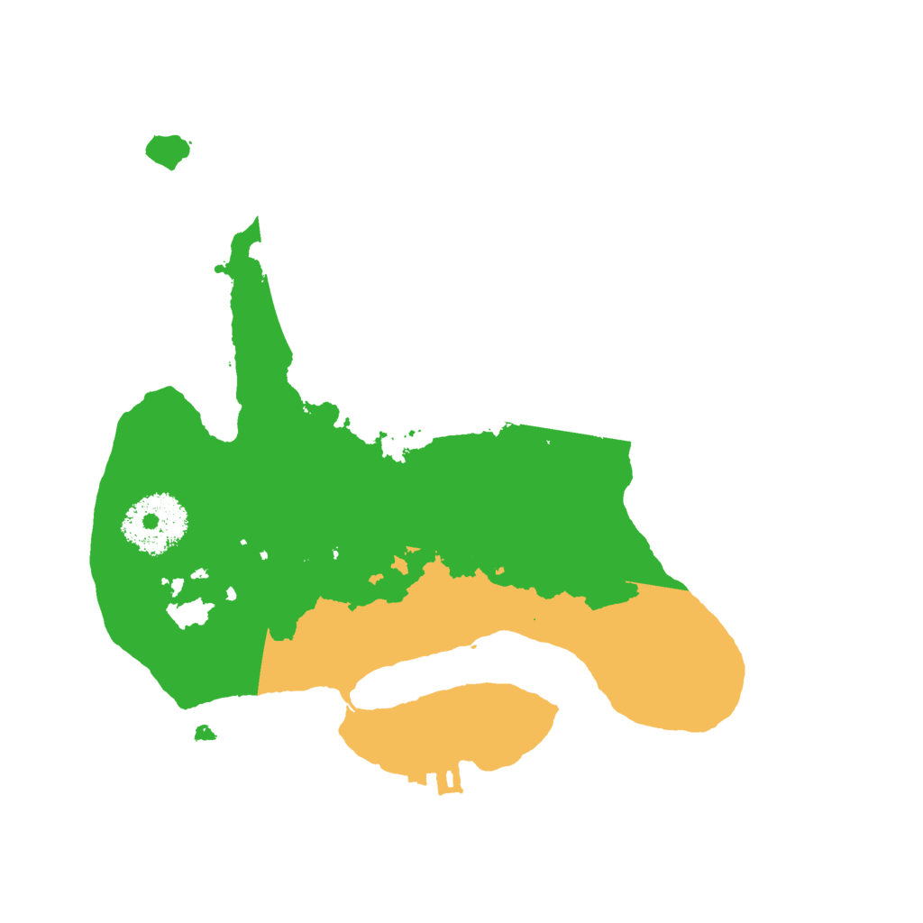 Biome Rust Map: Procedural Map, Size: 2300, Seed: 312553