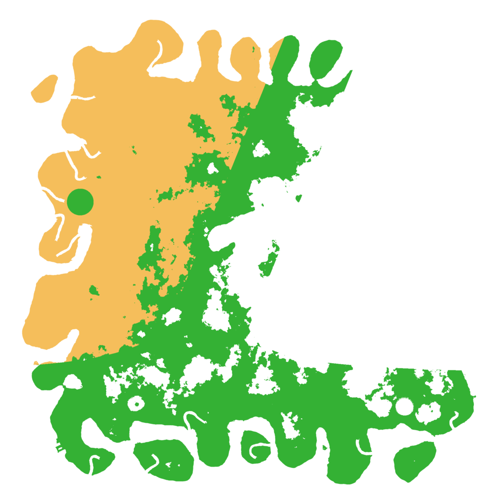 Biome Rust Map: Procedural Map, Size: 5000, Seed: 841250643