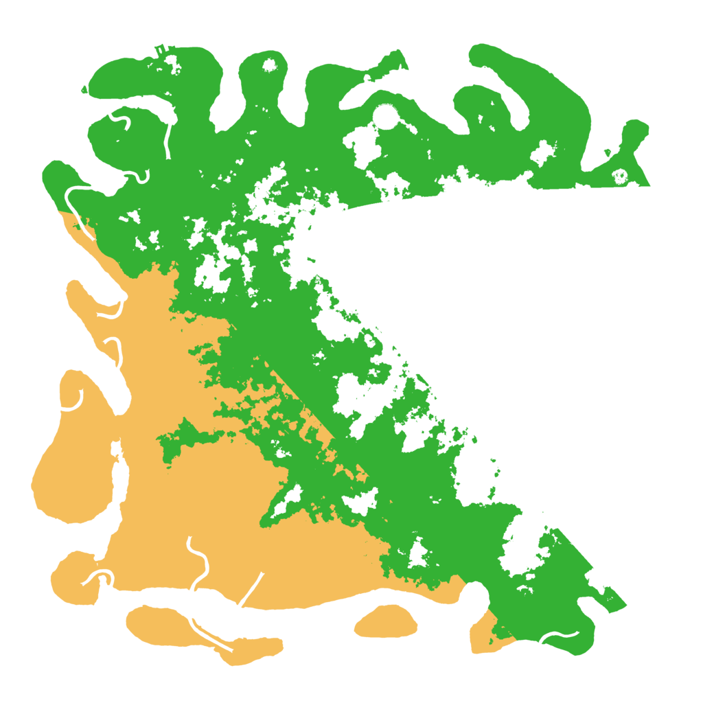 Biome Rust Map: Procedural Map, Size: 4800, Seed: 1090123526