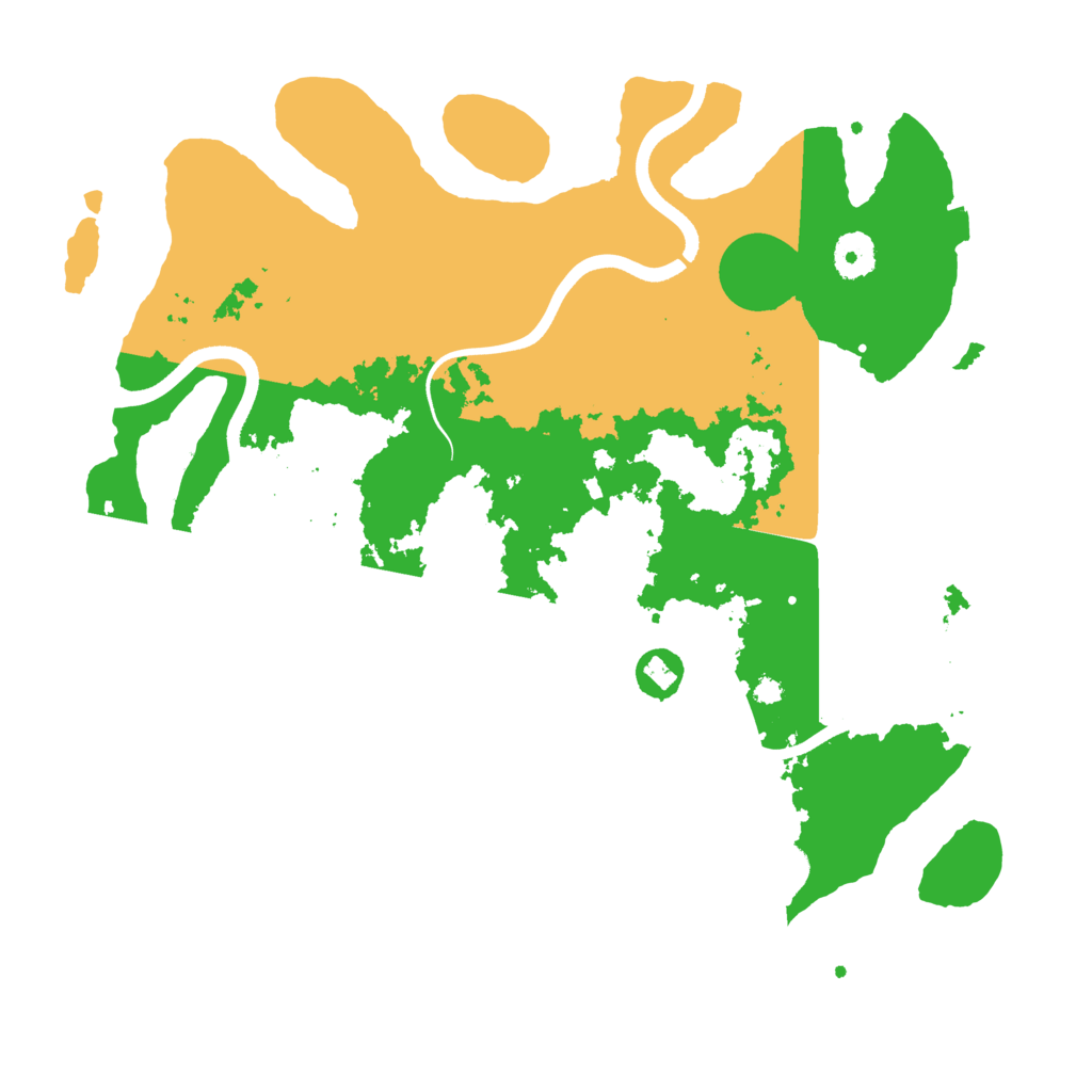 Biome Rust Map: Procedural Map, Size: 3700, Seed: 1532801786