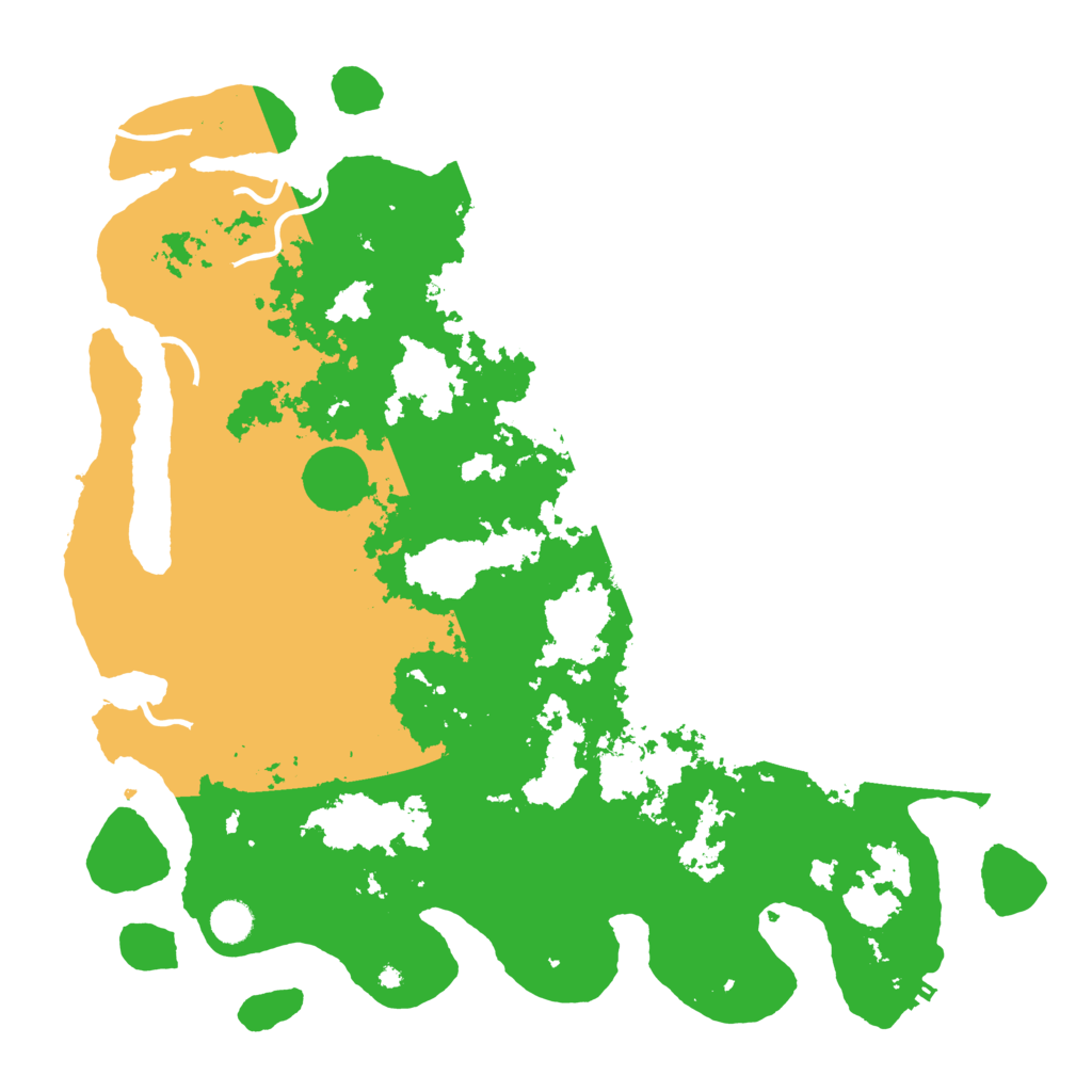 Biome Rust Map: Procedural Map, Size: 4500, Seed: 1120804310