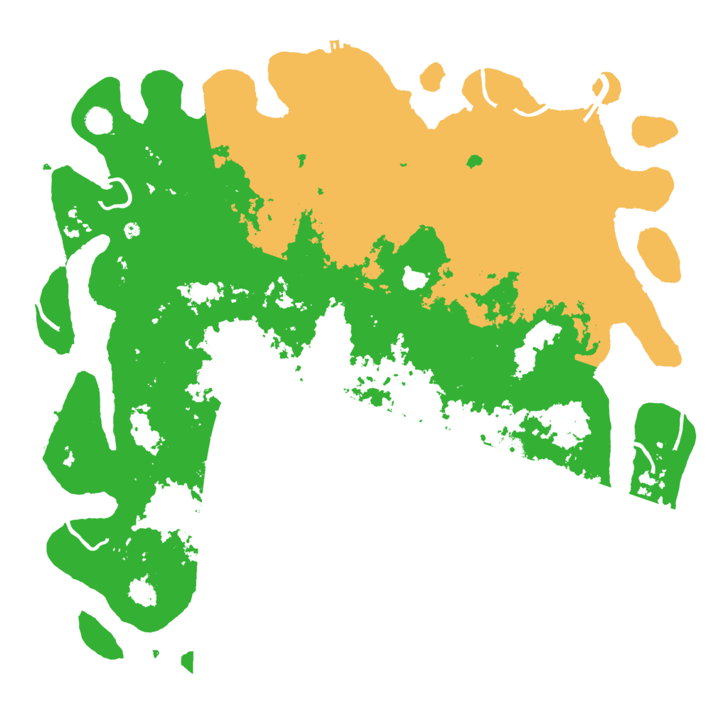 Biome Rust Map: Procedural Map, Size: 4750, Seed: 1101015742