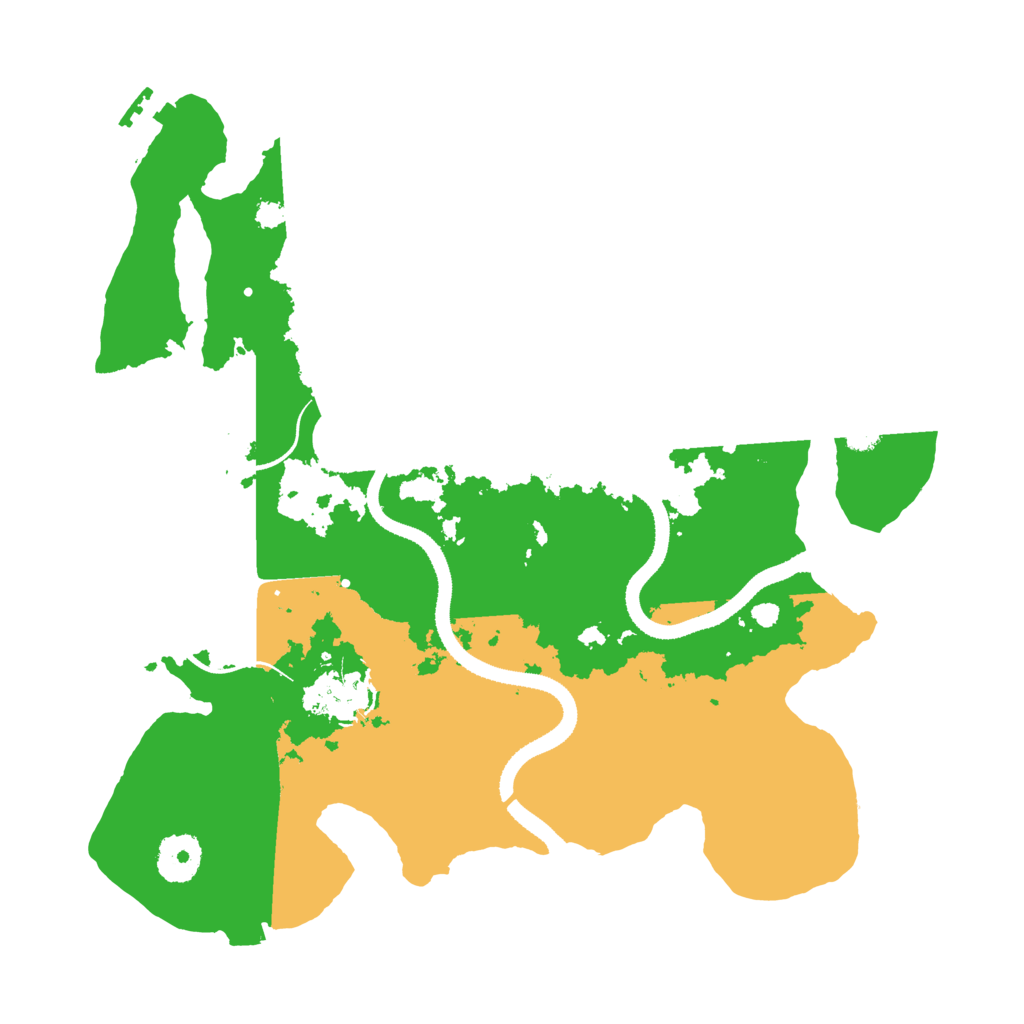 Biome Rust Map: Procedural Map, Size: 3300, Seed: 860643727