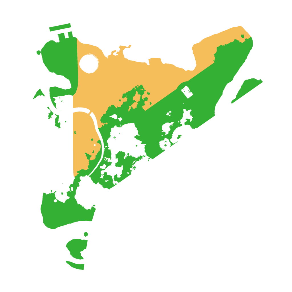 Biome Rust Map: Procedural Map, Size: 2750, Seed: 23021983