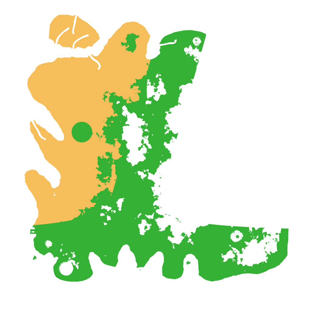 Biome Rust Map: Procedural Map, Size: 4000, Seed: 990219