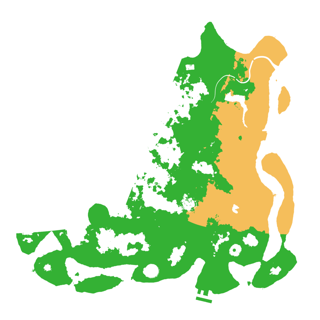 Biome Rust Map: Procedural Map, Size: 4000, Seed: 1264890237